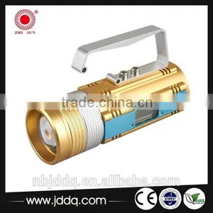 Hot High Power Displayable Rechargeable XPE R3 3 Functions 3 Colors Searchlight/fishing Lamp thumbnail-1