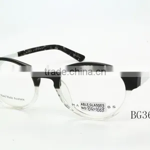 2015 New Design Double Color Mens Acetate Optical Spectacles Frame Eyeglasses thumbnail-2