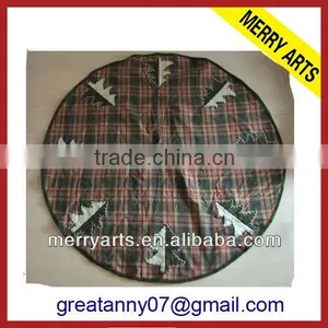 Country Style Christmas Tree Skirt Waterproof Made in China thumbnail-1