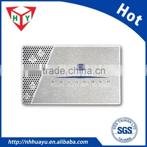 Custom Aluminum Business Name Card thumbnail-1