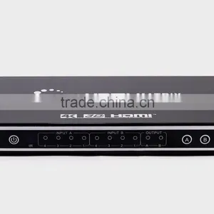 Hdmi Matrix 4 Input 2 Output With Optical Rca Audio thumbnail-2