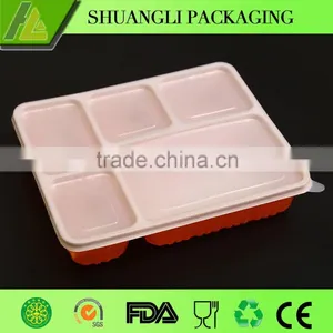 Plastic Food Container Rectangular With Lid thumbnail-2