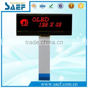 OLED Type 128x32 Graphic Red Transparent Oled Display LCD Module SPI /I2C SSD1311 thumbnail-1