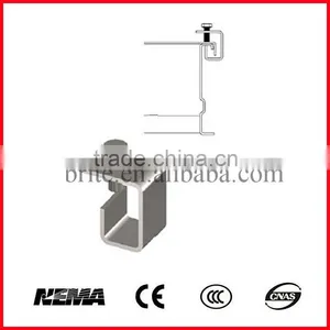 Hot Dip Galvanized Ladder Cable Tray Standard Cover Clamp thumbnail-2