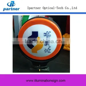 New Design Advertising Outerdoor Round Plastic Vacuum Forming Light Box thumbnail-1