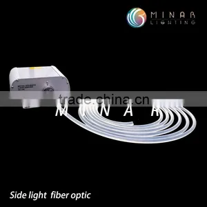 High Quality 10mm Pof Fiber Optic Side Glow Cable Lighting Kits thumbnail-2