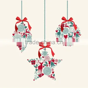 Christmas Decorative Laser Sticker, Static Sticker thumbnail-2
