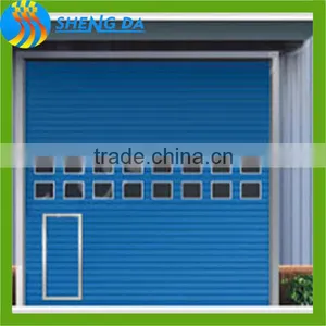 Automatic Vertical Lifting Factory Sectional Industrial Doors thumbnail-3