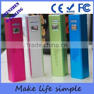 Real 2600mah Capacity USB Power Bank/Portable Mobile Charger thumbnail-1