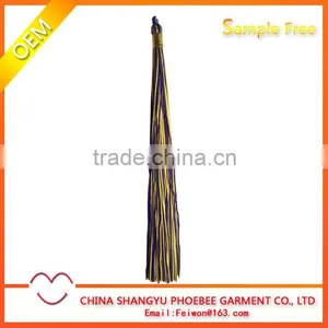 Hot Sell Two Color Purple/gold Tassel For Graduation To Cap thumbnail-1