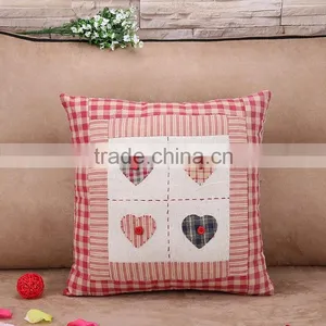 Hand-Embroidered Pillowcases Cotton And Linen Cushion Cover thumbnail-1