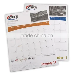 2016 Promotional Calendar Printing LOGO Printing thumbnail-1