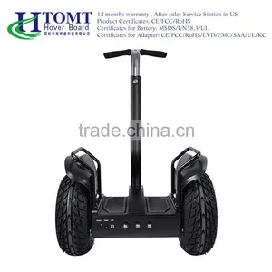 2016 Htomt 19 Inch Tyre Two Wheel Electric Scooter for Golf Course and Beach thumbnail-2