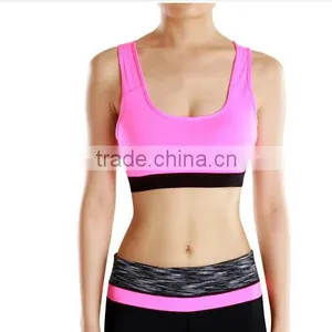 Women Running Fitness Sexy Yoga Seamless Sports Bra thumbnail-5
