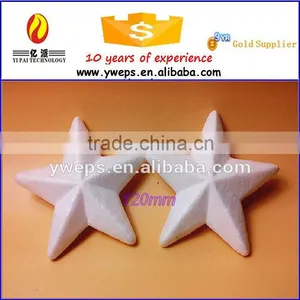 YIWU YIPAI 63mm White Polyfoam Solid Five--pointed Star thumbnail-3