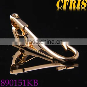 Wholesale Fishhook Tie Bar Hook Tie Clip thumbnail-1