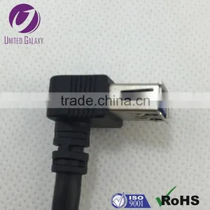 USB AM to Right Angle USB Femal Extention Cable thumbnail-3