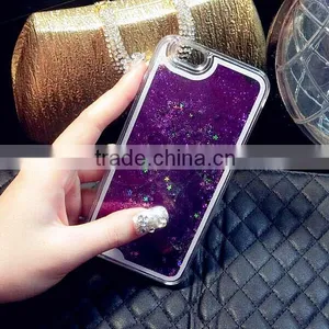 New Bling Stars Quicksand Designed Back Phone Case Cover for Iphone 6 Plus 4.7 5.5 thumbnail-2