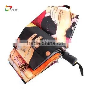 Anime One Piece Triple Folding Anti-UV Umbrella thumbnail-4