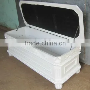 Wooden Storage Cabinet - Home Furniture - Indoor Furniture - White Painted Furniture thumbnail-1
