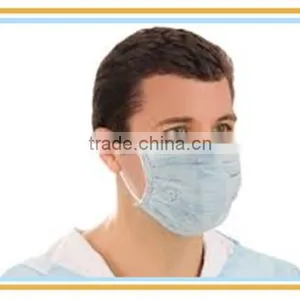 Electronic Clean Room Use Non-woven Disposable Face Mask thumbnail-3