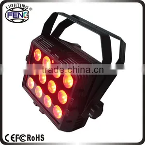 Rechargeable Battery Power IP65 12pcs 6in1 Wireless Dmx Outdoor Waterproof Led Par Light thumbnail-1