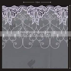 Butterfly Polyester Embroidery Trimming With Guipure Lace thumbnail-1