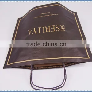 New Style Brown Kraft Paper Bag With Twisted Patch Handle for Perfume thumbnail-3