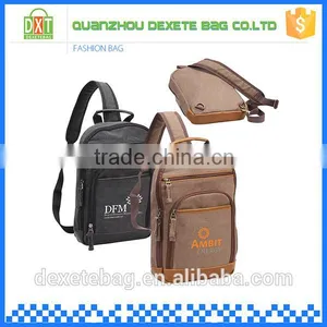 Factory Wholesale Plain Sling Strap Vintage Blank Backpack thumbnail-1