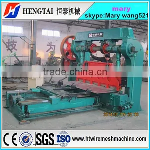Expanded Mesh Machine The Machine Used for Punching Shear the Metal Bed thumbnail-1