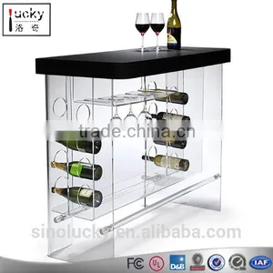 Unique Acrylic Wine Racks Under Cabinet Wine Glass Holder thumbnail-1