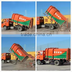 7 Cbm Compression Type Garbage Truck for Sale thumbnail-4