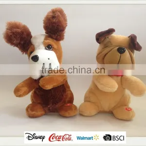 Made in China Singing and Dancing English Bulldog Stuffed Toy thumbnail-1