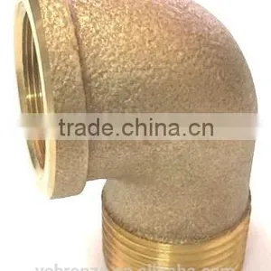 Good Quality Taiwan Brass Fitting Pipe 90 Degree Street Elbow thumbnail-2