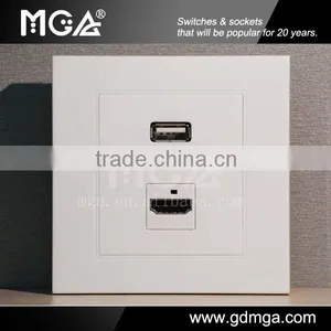 MGA A9 Series USB Wall Socket thumbnail-1