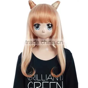 Blonde Cosplay Wig Synthetic League of Legends Jinx Blond Cosplay Wig Japanese Hot Cosplay Wig thumbnail-2