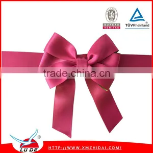 Custom Double Side Double Color Satin Ribbon Bow /satin Bow Wholesale For Gift Packing thumbnail-5