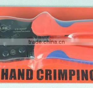 LY-10WF Ratchet Hand Crimping Plier for Wire-end Ferrules 1-10mm2wire Rope Crimping Tools Cable Crimping Tool Tube Crimping Tool thumbnail-3