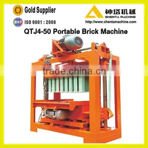 SHENTA QTJ4-50 Manual Concrete Block Making Machine thumbnail-1