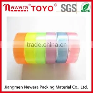 Colorful Common Bopp Acrylic Packing Adhesive Stationery Tape for Gift Package thumbnail-4