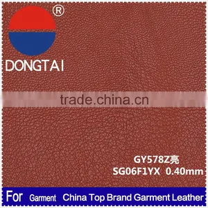 With 20 Years Expenience High Quality Imitated Sheepskin Leather Type Pigskin thumbnail-1