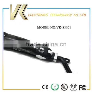 Flat Iron Lcd Electric Steam Hair Straightener thumbnail-4
