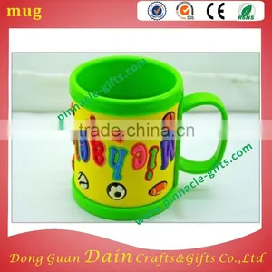 3D Animal Plastic Mugs With Soft Pvc Mugs thumbnail-1