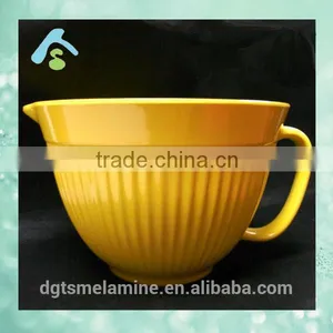 Manufacture Melamine Mixing Bowl With Handle in China thumbnail-5