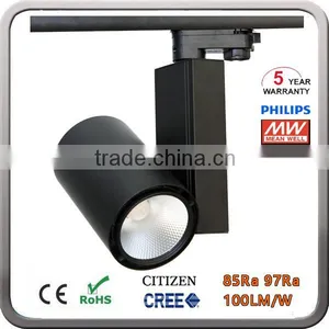30watts Track Rail Lights LED With Philip Driver With SAA Led Track Light Spot Opte Lighting thumbnail-3