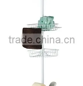 Homestar Bathroom Accessories Tension Pole Caddy thumbnail-1