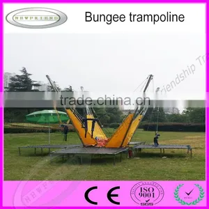 China Factory Hot Sell Inflatable Bungee Trampoline Sale thumbnail-5