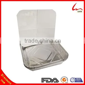 Food Packing Aluminium Foil Container Lid thumbnail-1