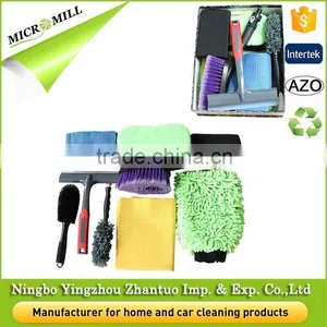 Wash Kit Microfiber Cleaning Equipment for Car, Professional Car Cleaning Tools thumbnail-1
