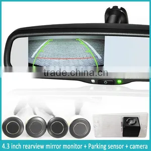 Rear View Car Mirror Monitor Rear Camera With Bluetooth and Auto Dimming Car Rear View Mirror thumbnail-3